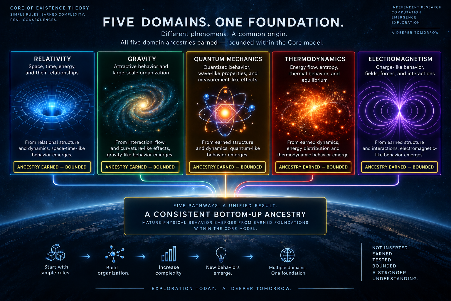 Five Domains One Foundation